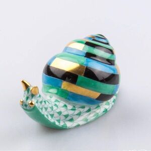 Herend Animal Figurine - Snail